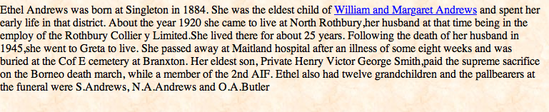 Ethel Andrews 1884-1951